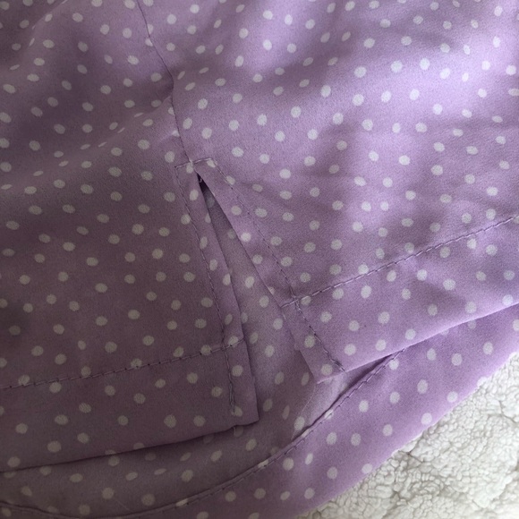 NWT altar’d state polka dot purple mini skirt - Picture 9 of 11
